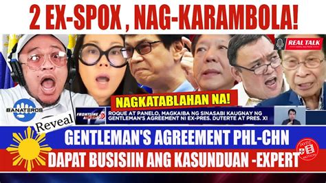 OMG PANELO ROQUE NAGKAGULO KASUNDUAN GENTLEMAN S AGREEMENT DAPAT