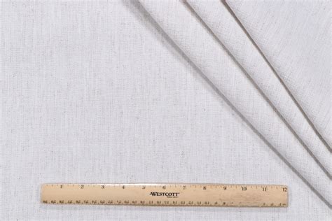 Yards Crypton Nomad High Performance Chenille Upholstery Fabric In Snow