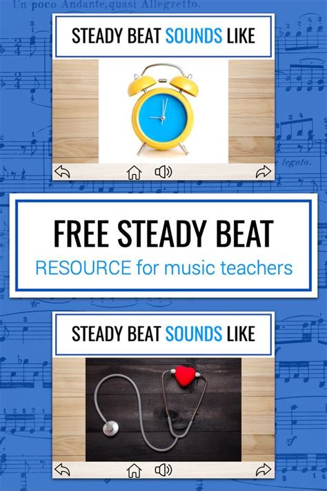 Basics Of Steady Beat Sample Steady Beat Lesson Elementary Music