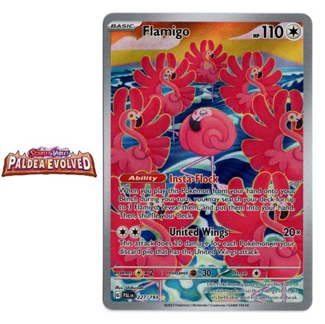 Paldea Evolved Flamigo Flaminkno 227 193 EN Kaufen Auf Ricardo