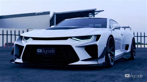 Camaro Zl1 Exotic Muscle Is An Epic Widebody Rendering