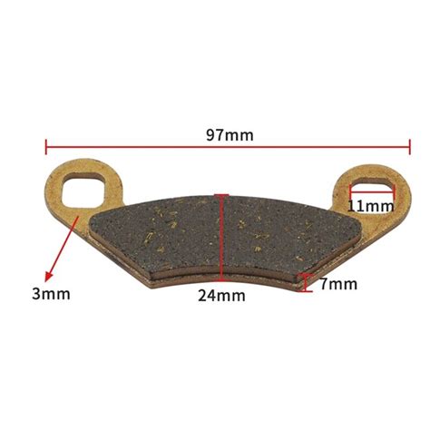 12pcs Motorcycle Front Rear And Brake Pads Kit For 400 450 500 550 570 Sp2526 Ebay