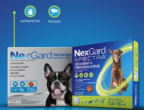 NexGard 28 3 mg 3comp para Cães de 4 1 a 10 Kg Antipulga e