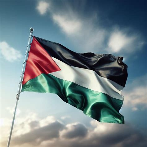 Premium Photo Freedom Palestine Hands With National Flags Of Palestine