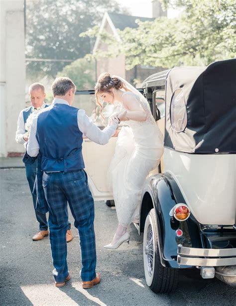 Beamish Hall Wedding Classic & Super Pretty Pale Pink