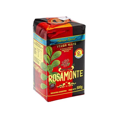 Rosamonte Yerba Mate Selección Especial Elaborada con Palo 500 g