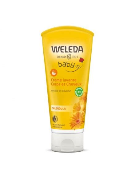 Acheter Crème Lavante Corps et Cheveux Nettoyant au Calendula 200 ml