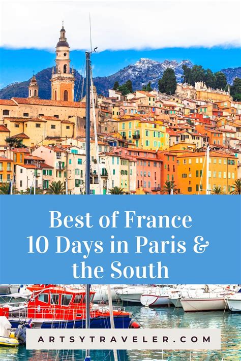 days  france paris  provence  art lovers