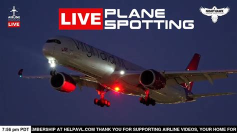 LIVE Plane Spotting At Los Angeles International Airport YouTube