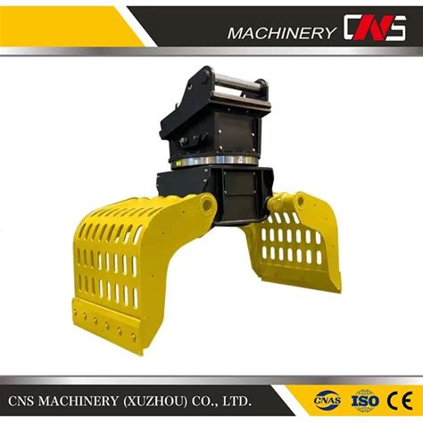 Excavator Sorting Grab Demolition Grapple Degree Rotatable