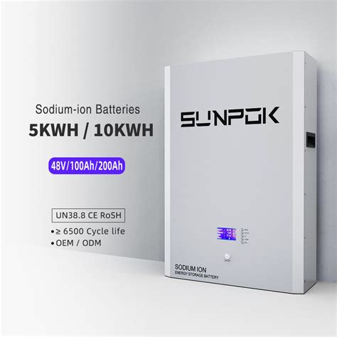 German New Sodium Ion Battery Solar Energy Storage System Na Ion BMS