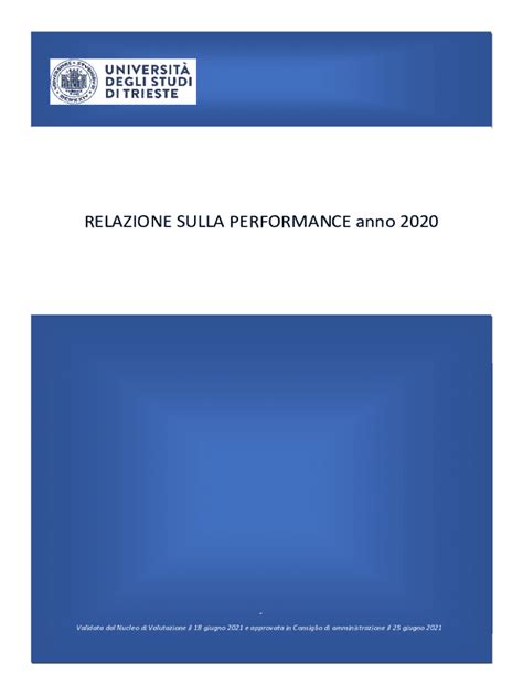 Compilabile Online Linee Guida Per La Relazione Annuale Sulla