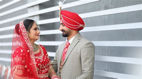 Most Beautiful Punjabi Wedding Highlight 2021 Gurinder And Depinderbir