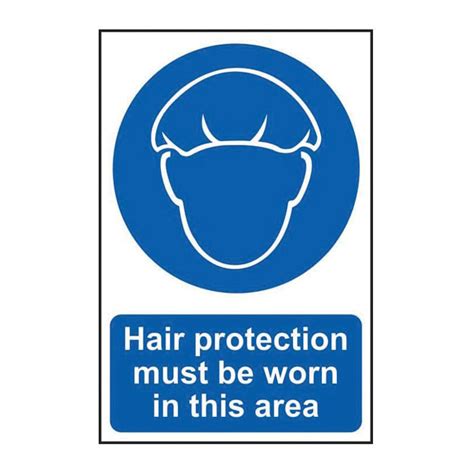 Centurion Europe Hair Protection Must Be Worn Pvc200 X 300mm Ssf 964