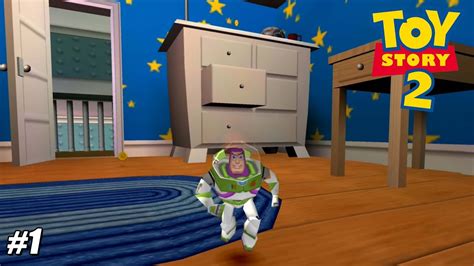 Toy Story 2 Buzz Lightyear To The Rescue Playthrough PSX PS1 PS