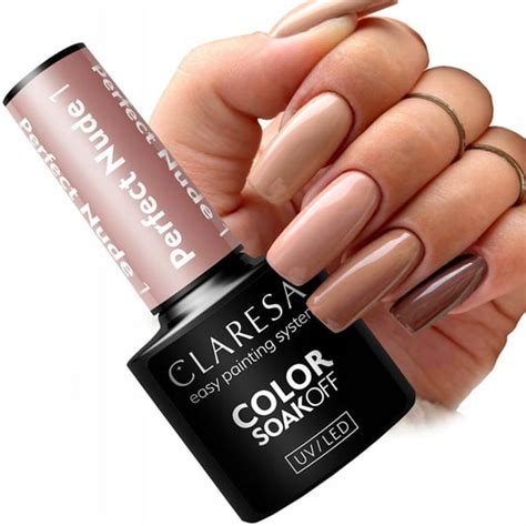 Claresa Perfect Nude Lakier Hybrydowy Hybryda Beż Ml Sklep EMPIK