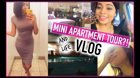 Mini Apartment Tour Life Vlog Simplynessa Youtube