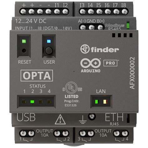 Arduino Opta Wifi Afx Sps Kommunikationsmodul V Dc V Dc Ebay