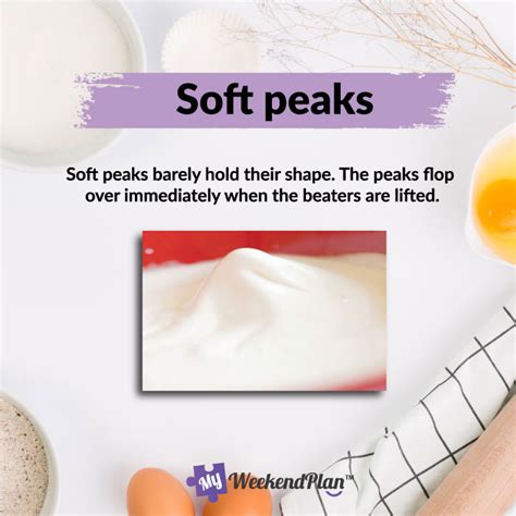 Soft, Firm & Stiff Peaks | Baking Tips Malaysia | My Weekend Plan