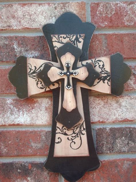 Handmade Rustic Wooden Crosses Google Search Cross Crafts Cross