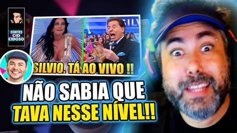 REAGINDO OS MAIORES ABSURDOS DO SILVIO SANTOS NA TV CANAL 90 YouTube