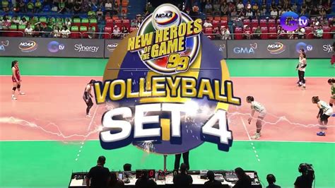 Ncaa Women S Volleyball Lpu Vs Benilde Fourth Set Ncaa Season