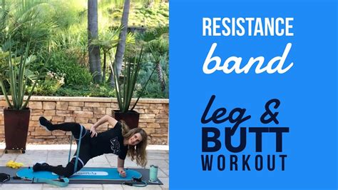 Resistance Band Butt Workout Butt Band Workout Youtube