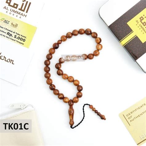 Jual Tasbih Kokka Bulat 33 Coklat Kaukah Koka Kaoka Di Lapak Pagicraft