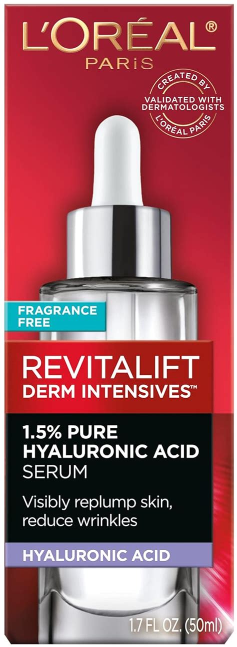 Loreal Paris Skincare Revitalift Derm Suero De Cido Hialur Nico Para