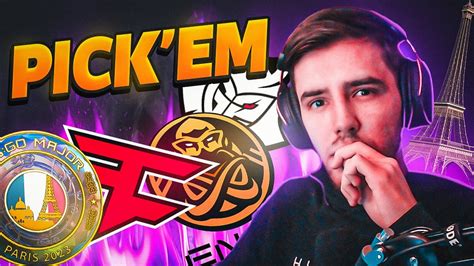 Blast Paris Major Pick Em Predikcije Challenger Stage Youtube