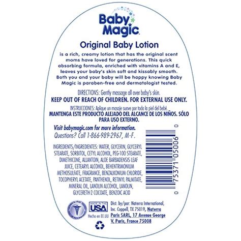 Baby Magic Gentle Baby Lotion Original Baby Scent 16.5 oz.,... | eBay