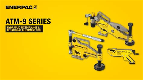 Hydraulic Flange Alignment Tool Enerpac ATM 9 Series YouTube