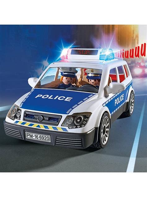 Playmobil 6920 City Action Police Squad Car with Lights and Sound ...