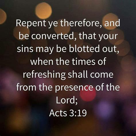 Refresh Times Of Refreshing Acts 3 19 Presence Of The Lord