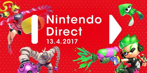 Un Nintendo Direct Focalisé Sur Splatoon 2 Et Arms Annoncé