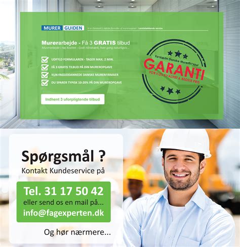 MURER - FÅ 3 GRATIS MURERTILBUD - PRISER PÅ MUREROPGAVER