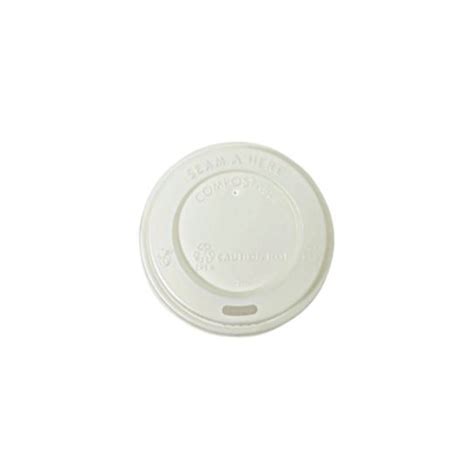 Ct Biodegradable Lids Fits Oz Oz Oz Hot Cup Mm Pks Per Case Container Central