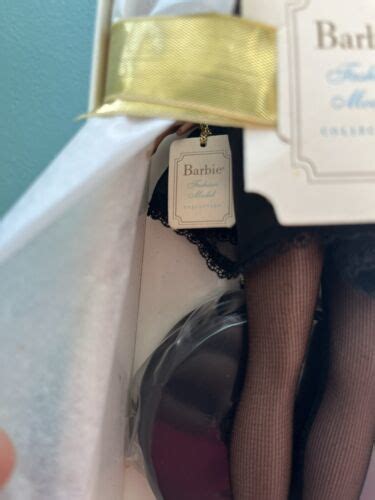 Barbie Fashion Model Lingerie Silkstone Aa Doll Coa Mint In Box