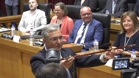 El Discurso De Luis Menor Como Nuevo Presidente De La Diputaci N De Ourense