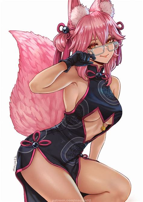 Alter Ego Tamamo Vitch Caster Fate EXTRA Image By Magion02