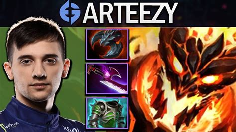 Eg Arteezy Shadow Fiend With Tanky Build Dota Gameplay Youtube