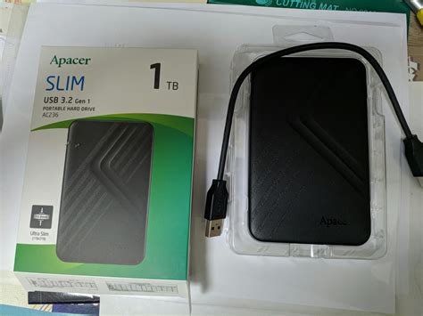 【心得】宇瞻 Apacer AC236 1TB 2.5吋行動硬碟開箱 @電腦應用綜合討論 哈啦板 - 巴哈姆特