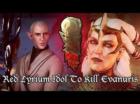 Dragon Age 4 Theory: Solas To Use Red Lyrium Idol on Evanuris (#Shorts ...