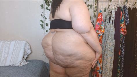Big Clenched Cheeks And Cellulite Jazmin Torres BBW Wonderland Clips4sale