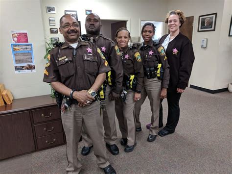 Newport News Sheriffs Office Deputies Wearing Pink Badges Virginia Sheriffs Association