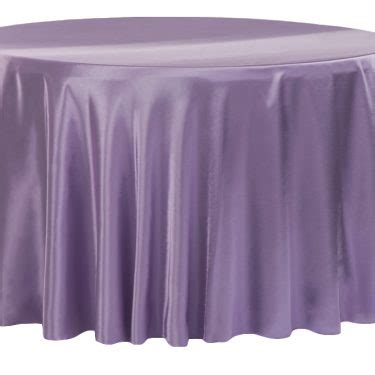 White Satin Tablecloth Round Beautiful Wedding Hire