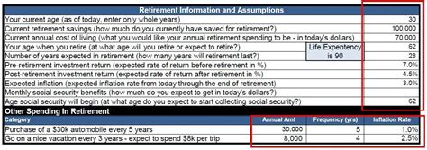 21 Retirement Calculator Excel EilidhEllis