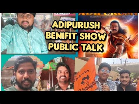 Adipurush Benifit Show Public Talk Adipurush Movie Review