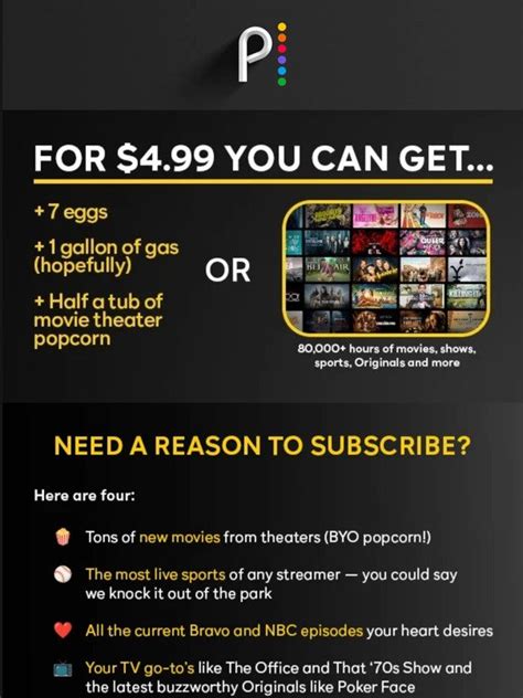 Peacock TV: Here's why you should subscribe to Peacock | Milled