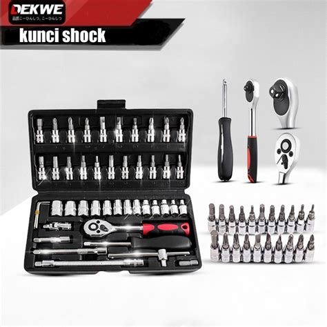 Jual Kunci Socket Wrench Pas Socket Set Repair Tool Pcs Impact